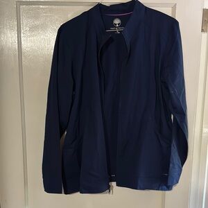 Healing Hands Blue Blazer Lightweight Suit Jacket